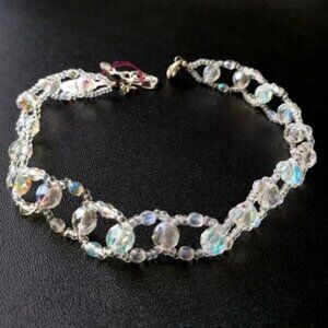 New Clear Crystal Choker Necklace